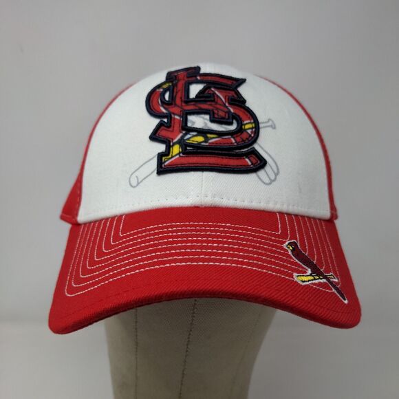 New Era 39Thirty Men's MLB St. Louis Cardinals Hat Red White Size M/L John Cole - Picture 2 of 14